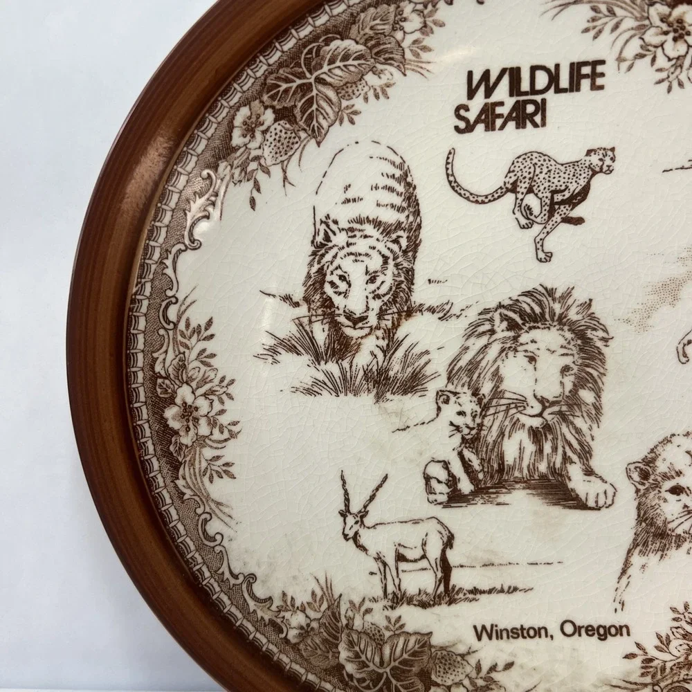Wildlife‎ Safari Winston Oregon Decorative Collectible Plate